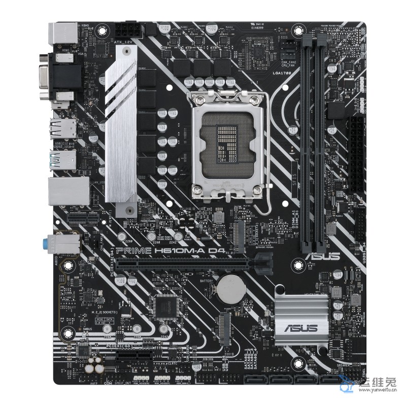 华硕PRIME H610M-A D4主板详细参数,低配家用或轻度办公首选